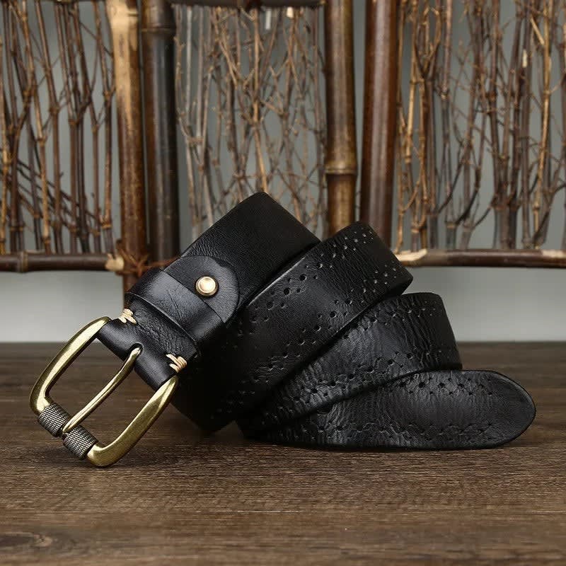 Slade Perforated Leather Belt_5