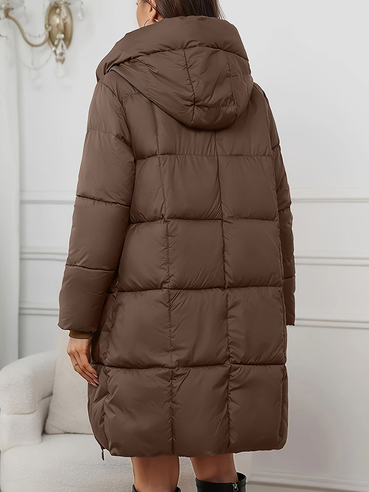 Ottavia Hooded Longline Puffer Coat_2