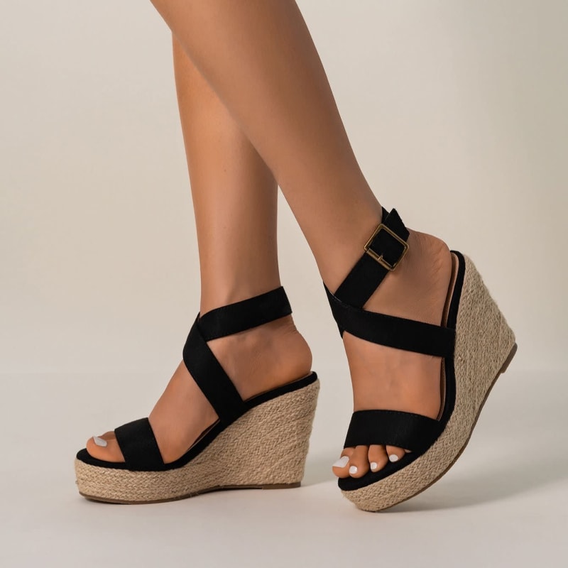 Ludmila Strappy Espadrille Wedge Sandals_1