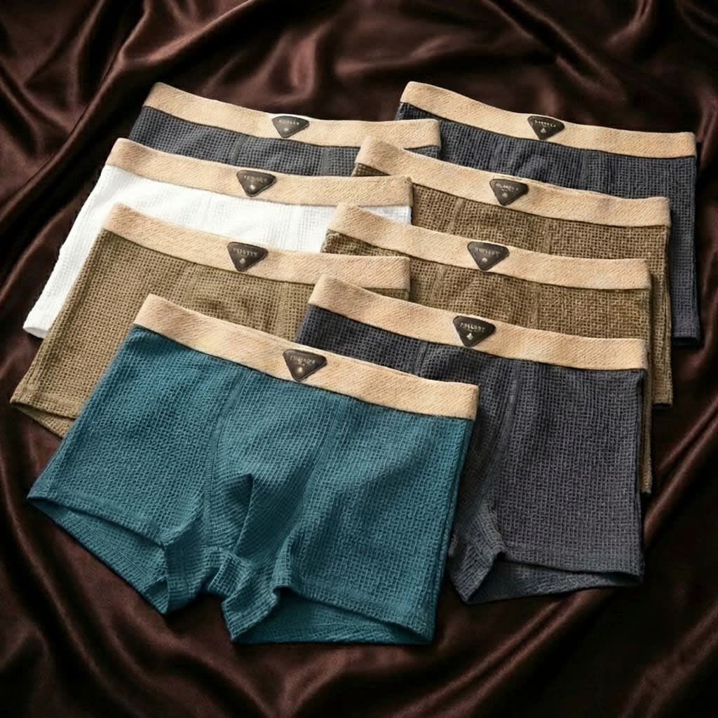 Tobias Waffle Knit Stretch Boxer Briefs_2