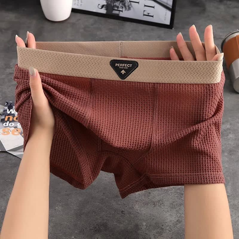 Tobias Waffle Knit Stretch Boxer Briefs_9