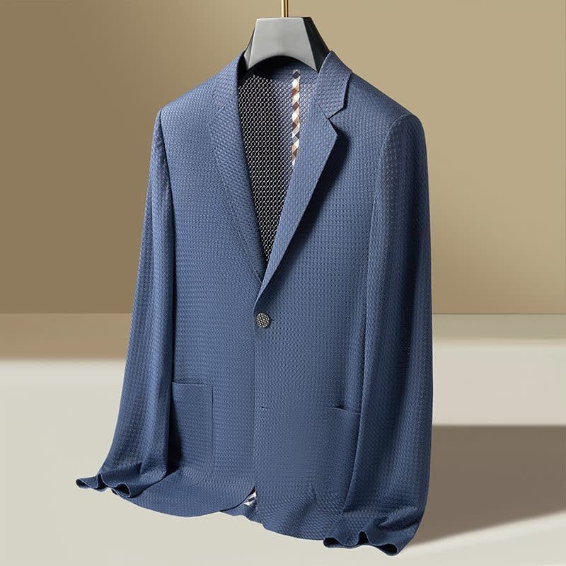 Merritt Textured Knit Blazer_1