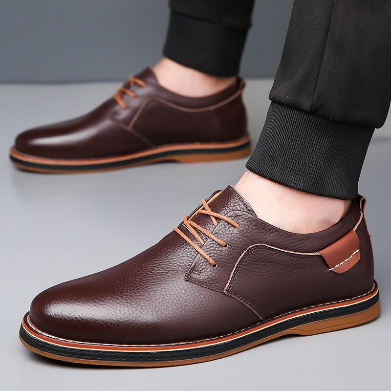 Wendell Lace-Up Leather Dress Shoes_2