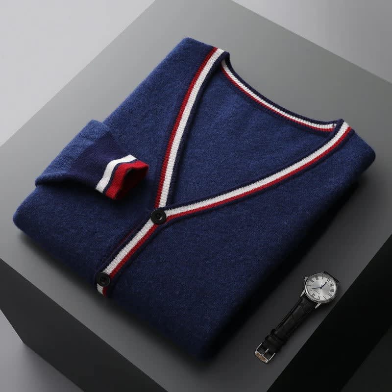 Hudson Cashmere V-Neck Cardigan_3