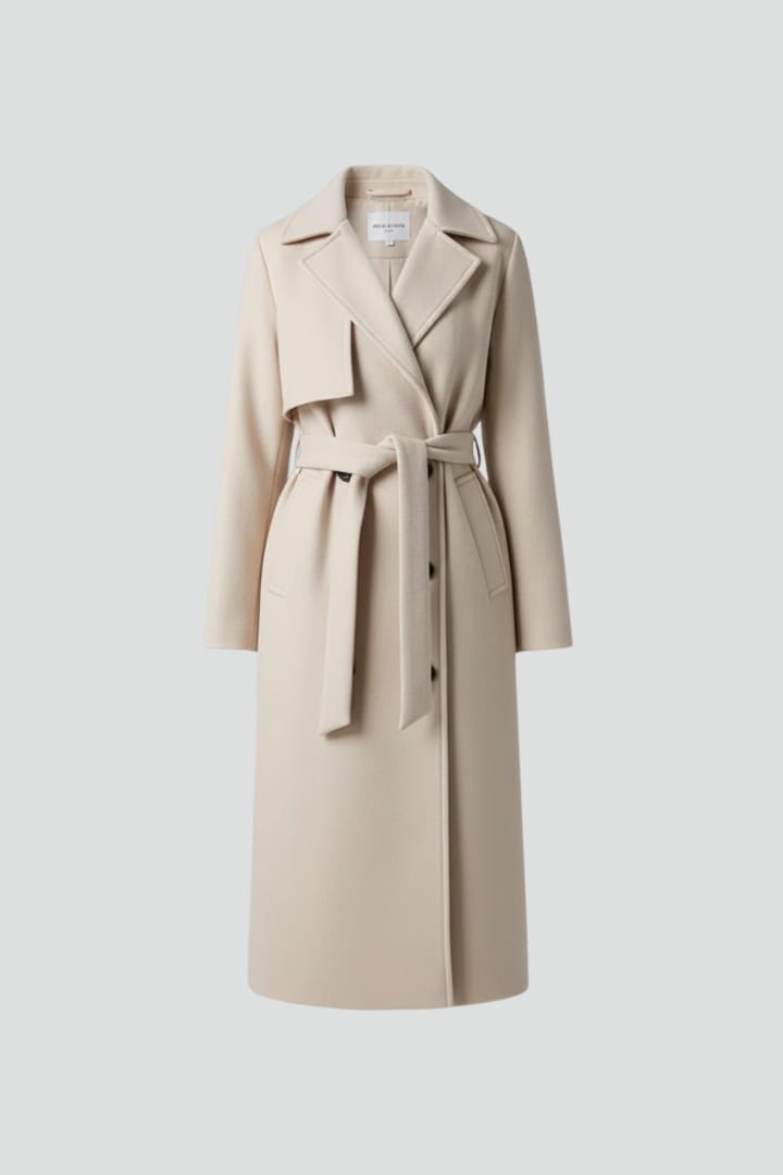 Adelita Double Breasted Belted Coat_2