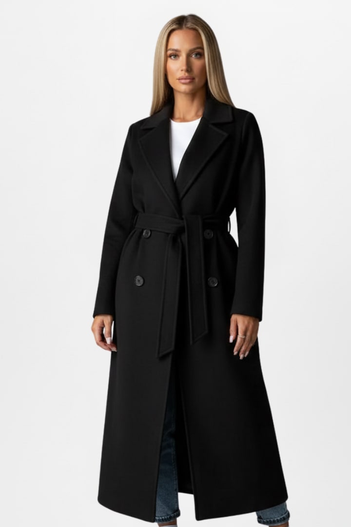 Adelita Double Breasted Belted Coat_8