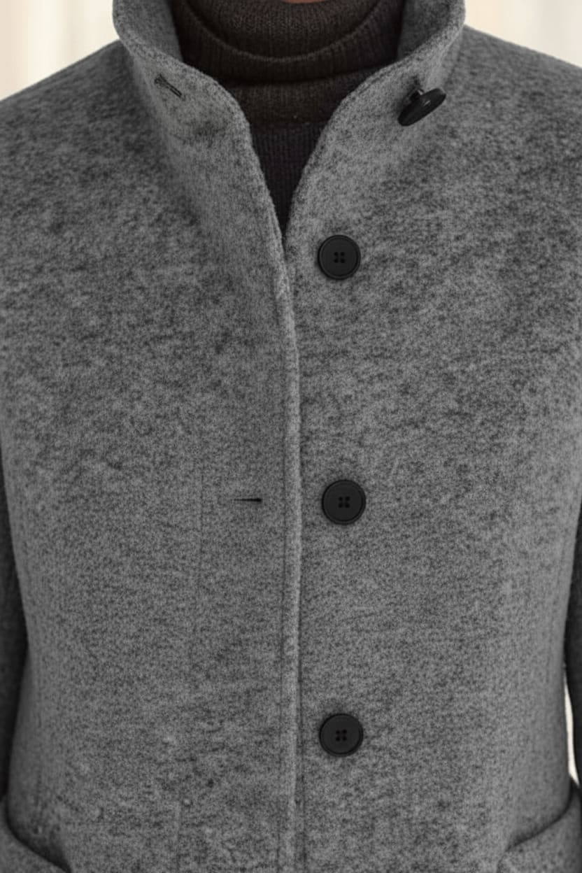 Evgenia Wool Blend Tailored Overcoat_13