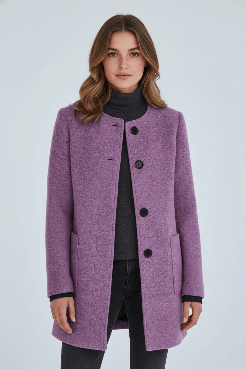 Evgenia Wool Blend Tailored Overcoat_16