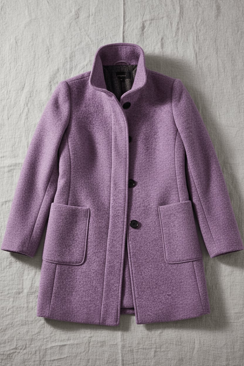 Evgenia Wool Blend Tailored Overcoat_18
