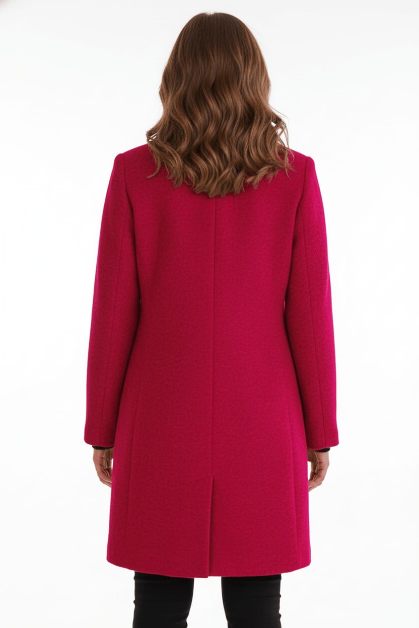 Evgenia Wool Blend Tailored Overcoat_24