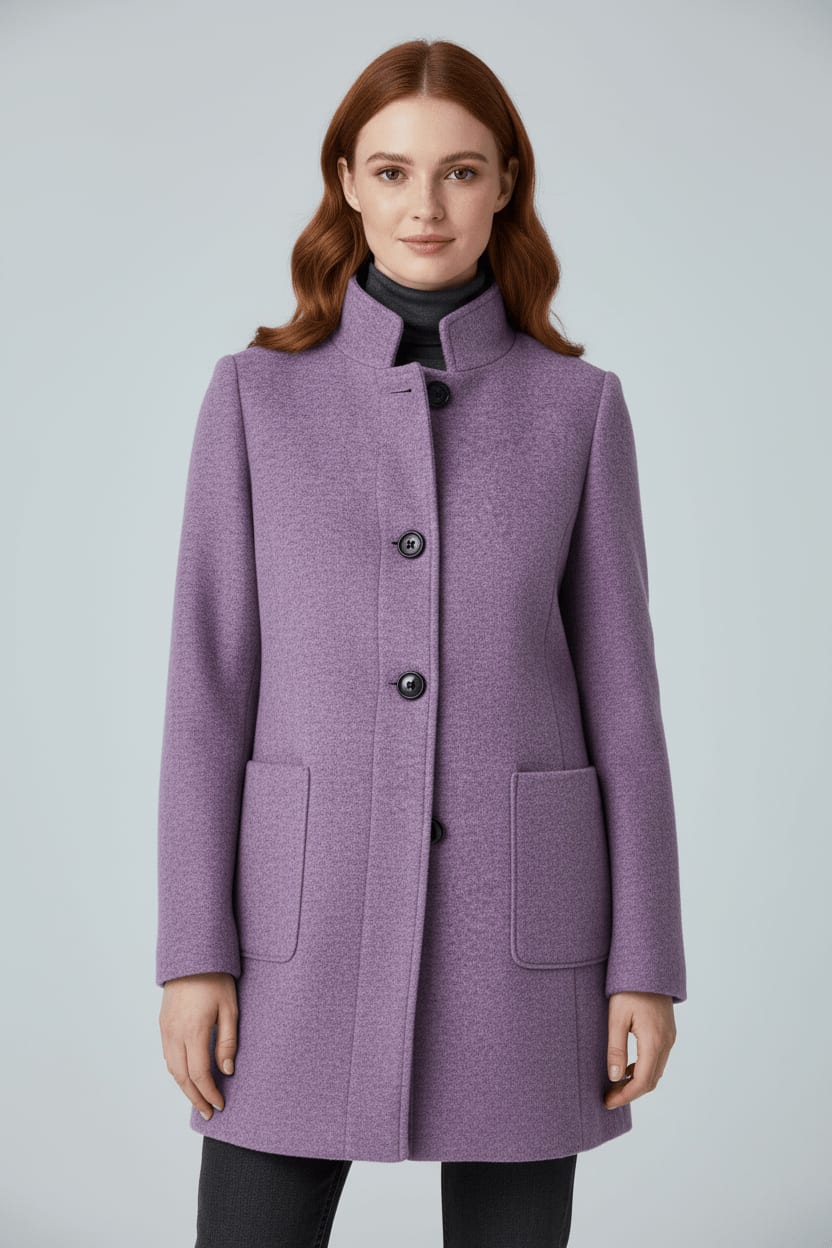 Evgenia Wool Blend Tailored Overcoat_5