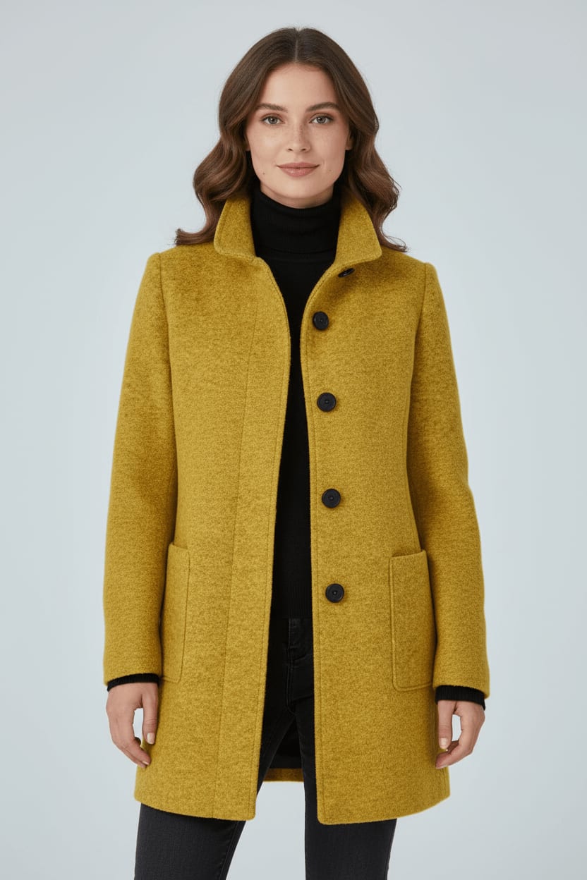 Evgenia Wool Blend Tailored Overcoat_9