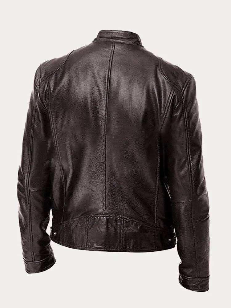 Bruce Slim Fit Leather Jacket_14