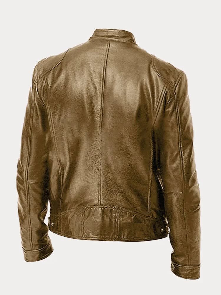 Bruce Slim Fit Leather Jacket_16
