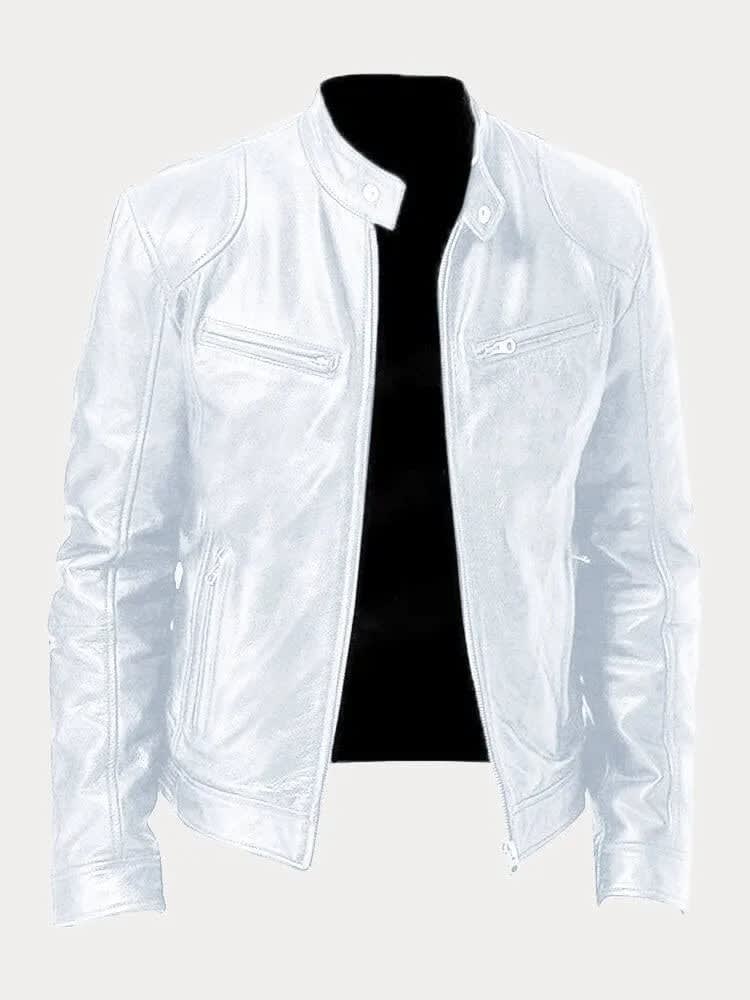 Bruce Slim Fit Leather Jacket_2