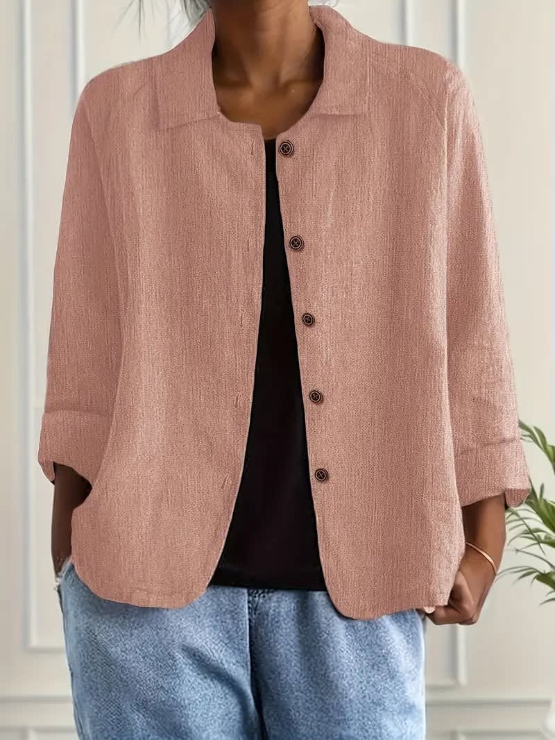 Julia Relaxed Fit Button Front Shirt Jacket_2
