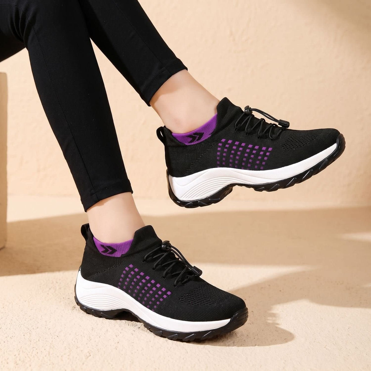 Courtney Wide Toe Box Knit Orthopedic Sneakers_8