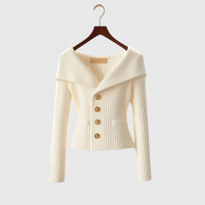 Caroline Ribbed Knit Cardigan_2