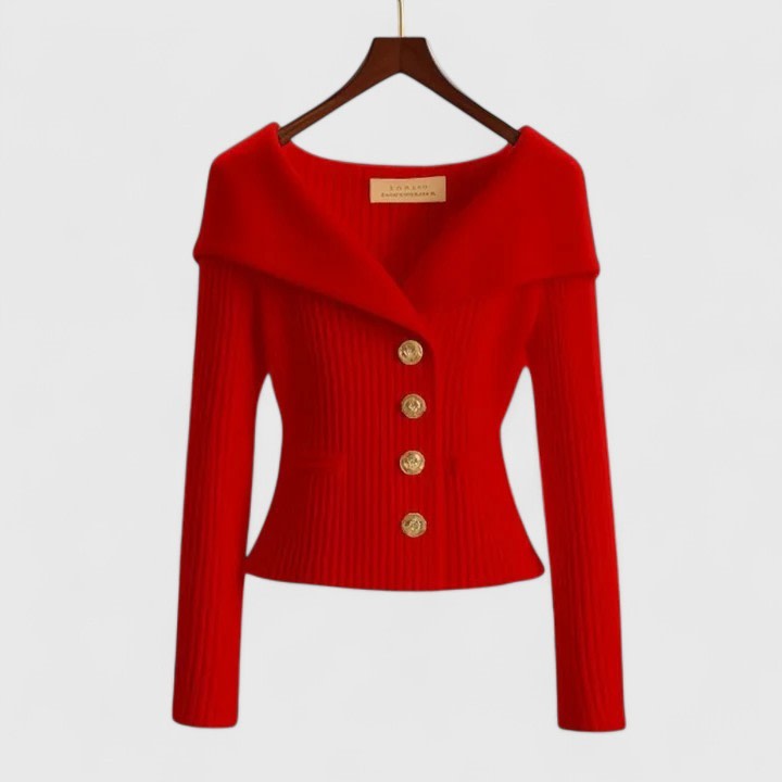 Caroline Ribbed Knit Cardigan_9