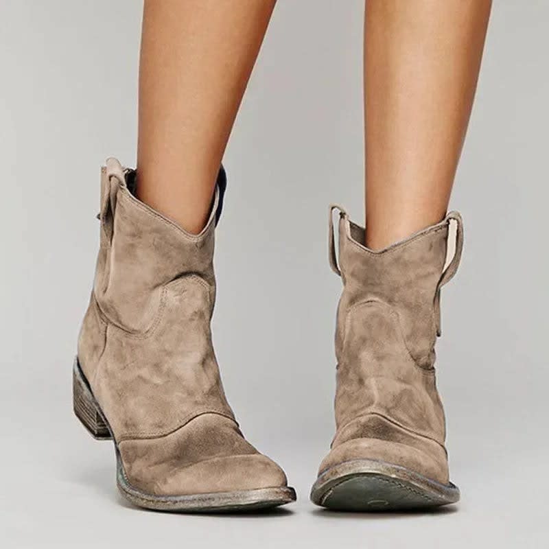 Christa Vintage Cowboy Ankle Boots_1