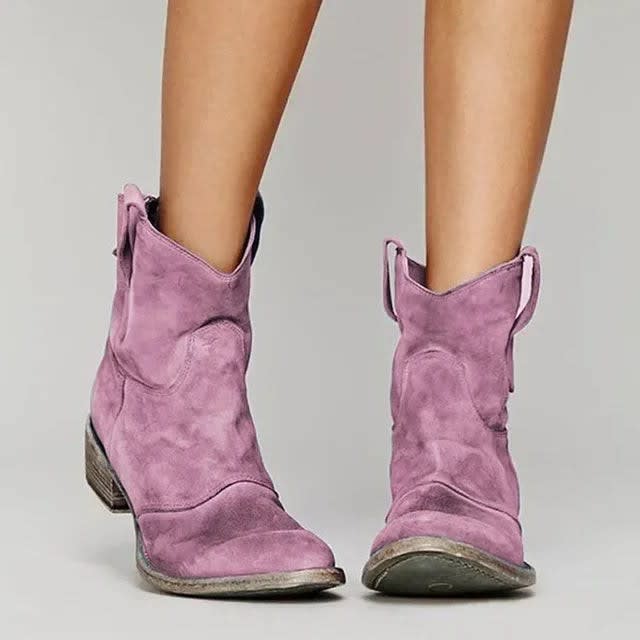 Christa Vintage Cowboy Ankle Boots_5