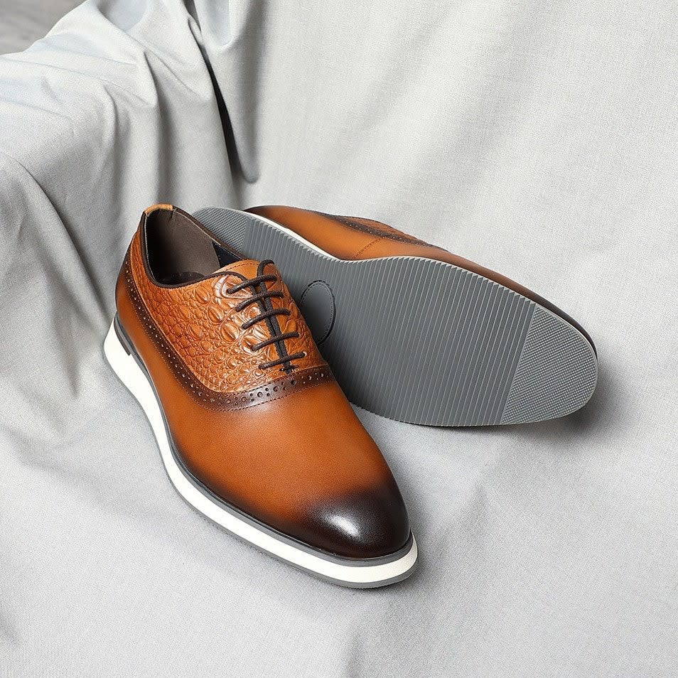 Gregory Leather Lightweight Oxford Shoes_12