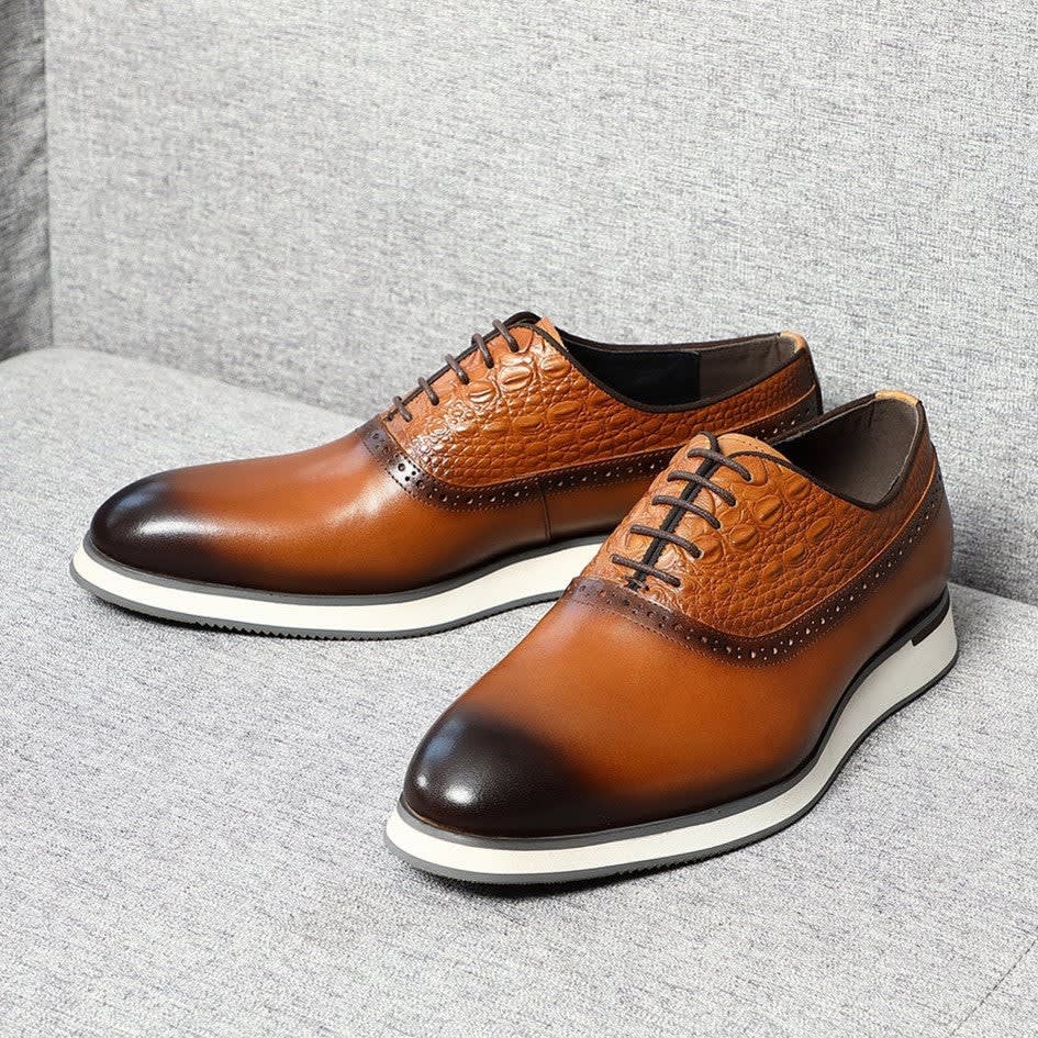 Gregory Leather Lightweight Oxford Shoes_5