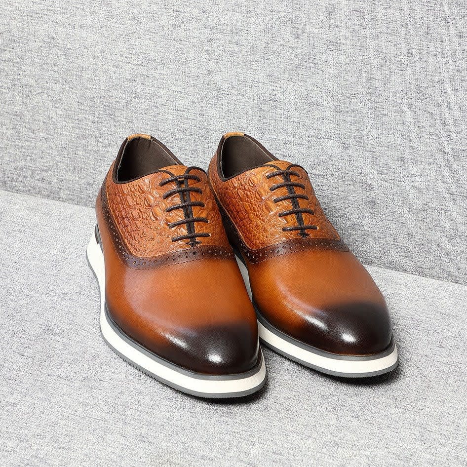 Gregory Leather Lightweight Oxford Shoes_9