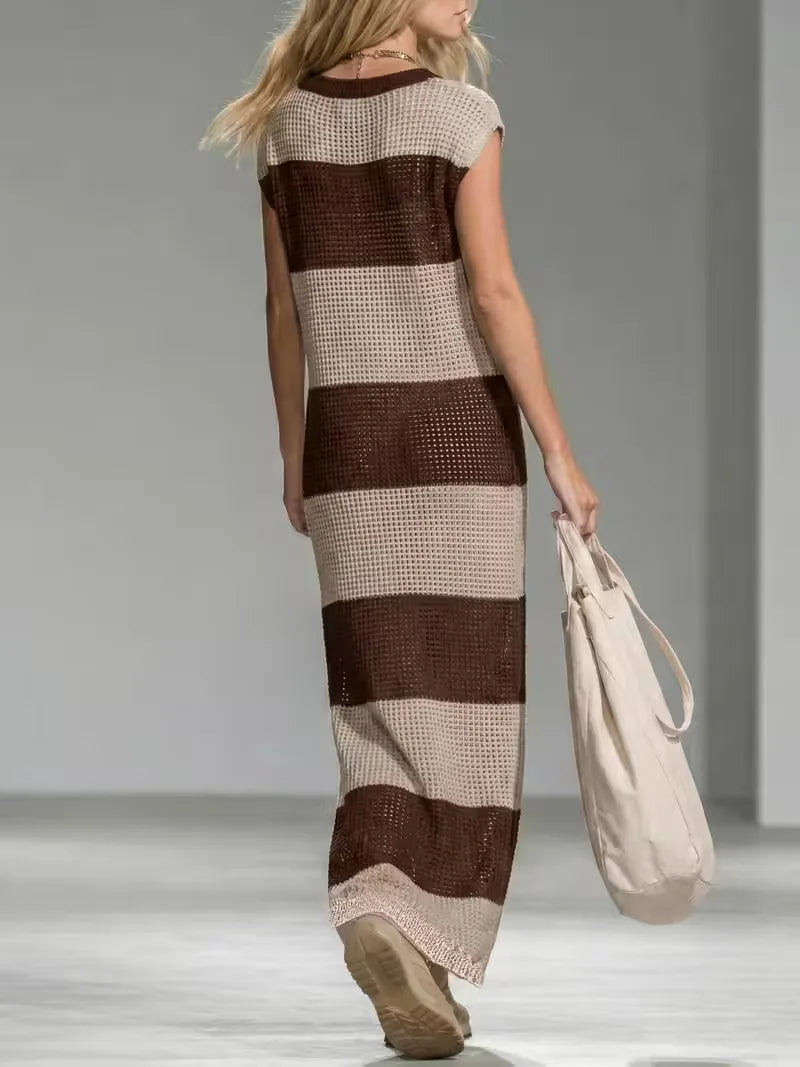 Ava Monroe Lightweight V-Neck Maxi Dress