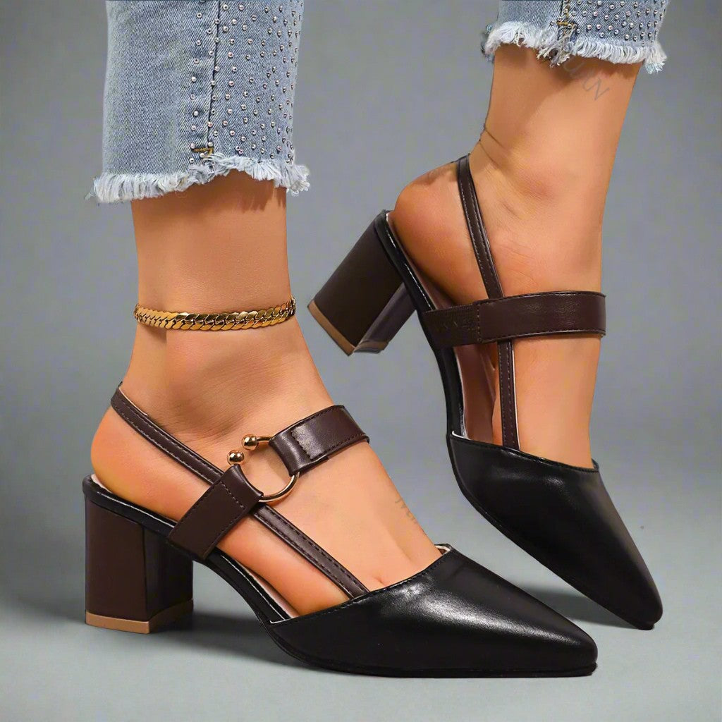 Valeria Genuine Leather Heels