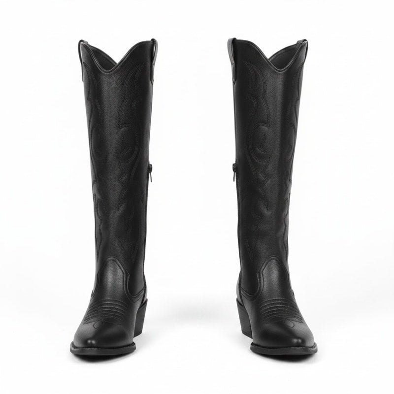 Dorotea Knee High Western Boots_1