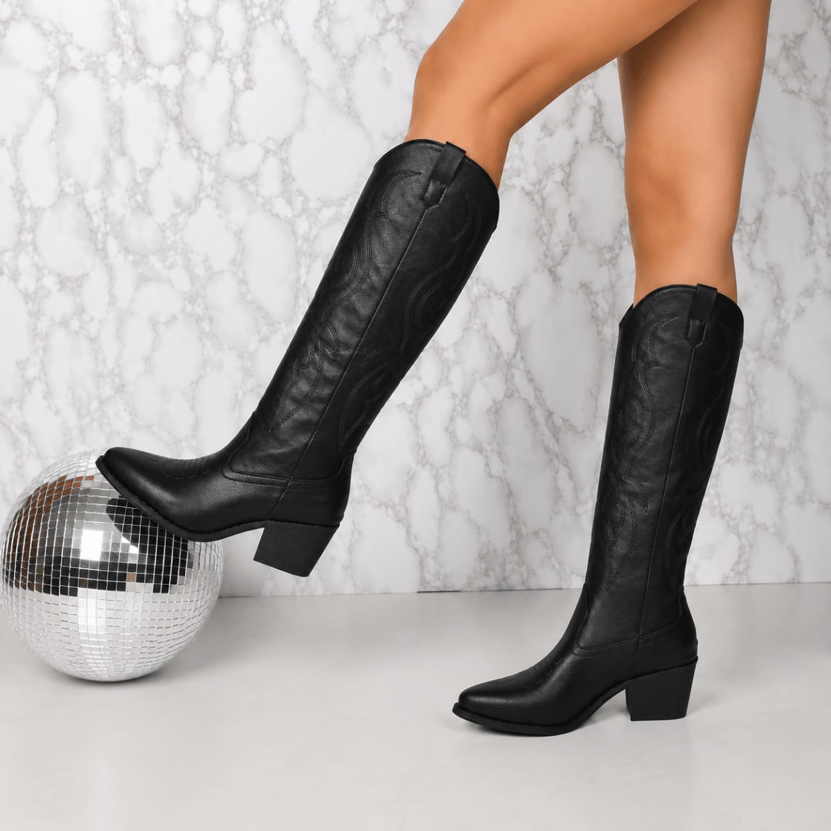 Dorotea Knee High Western Boots_3
