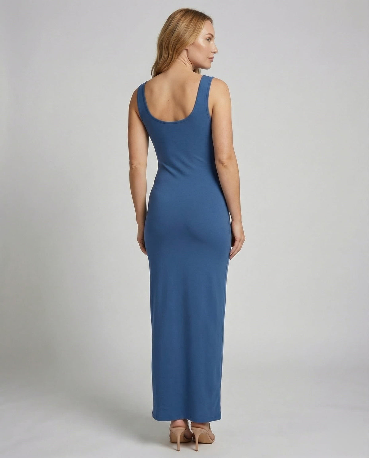 Danielle Scoop Neck Bodycon Maxi Dress_4