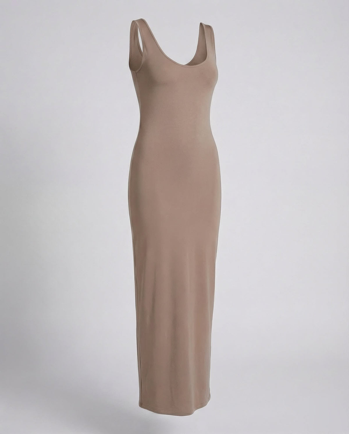 Danielle Scoop Neck Bodycon Maxi Dress_8
