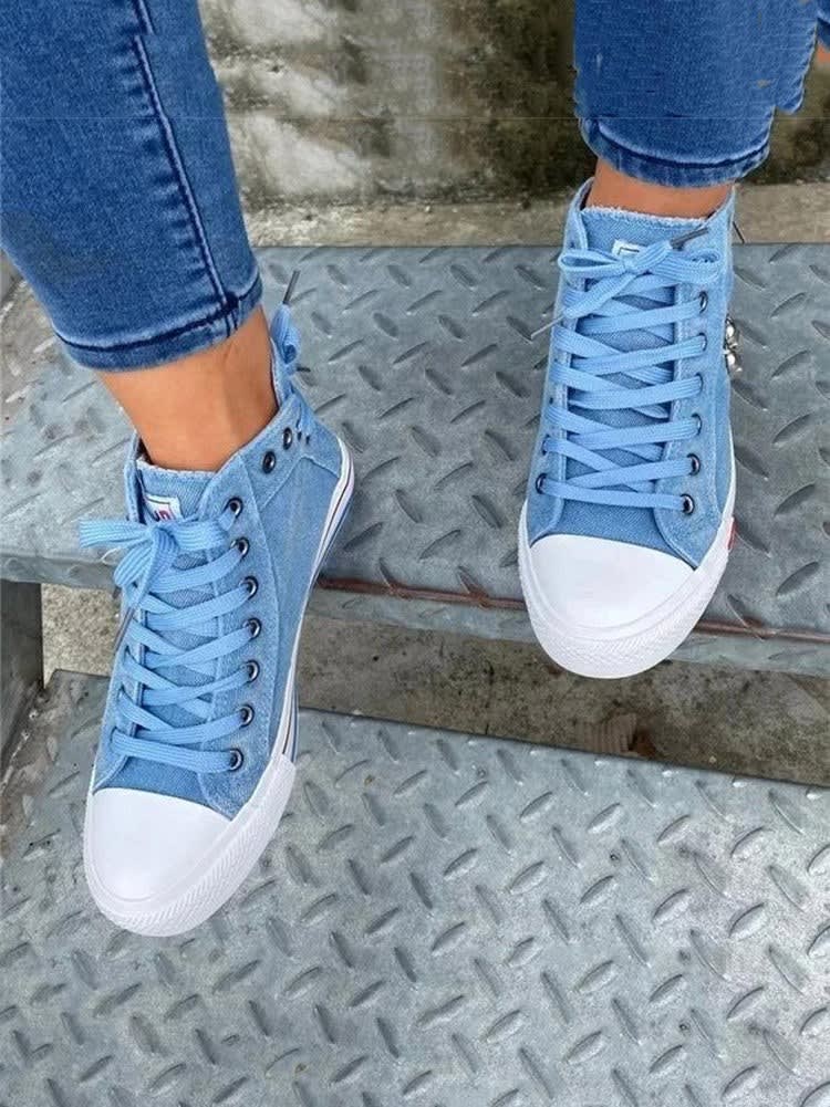 Fabiola Denim High Top Sneakers_6