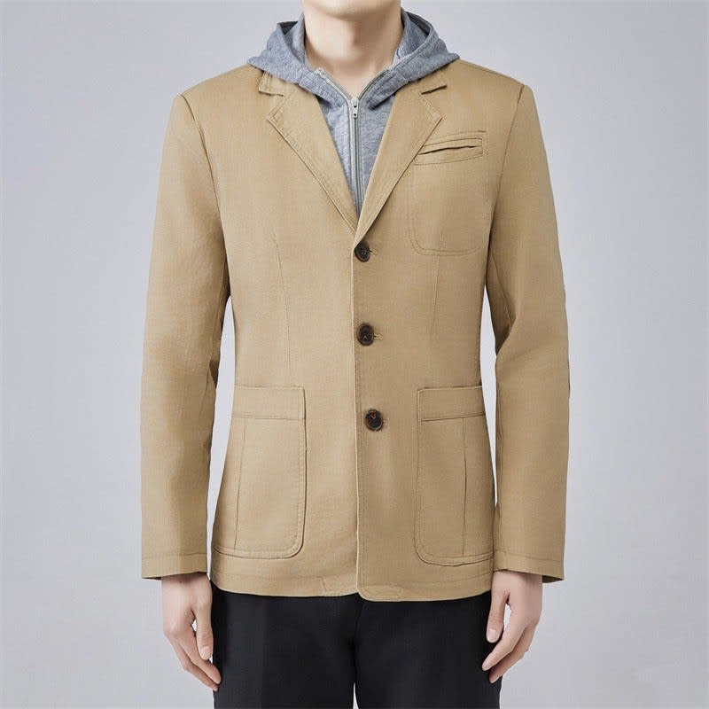 Dorian Detachable Hood Tailored Blazer_1