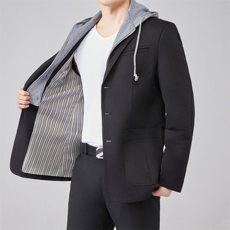 Dorian Detachable Hood Tailored Blazer_6