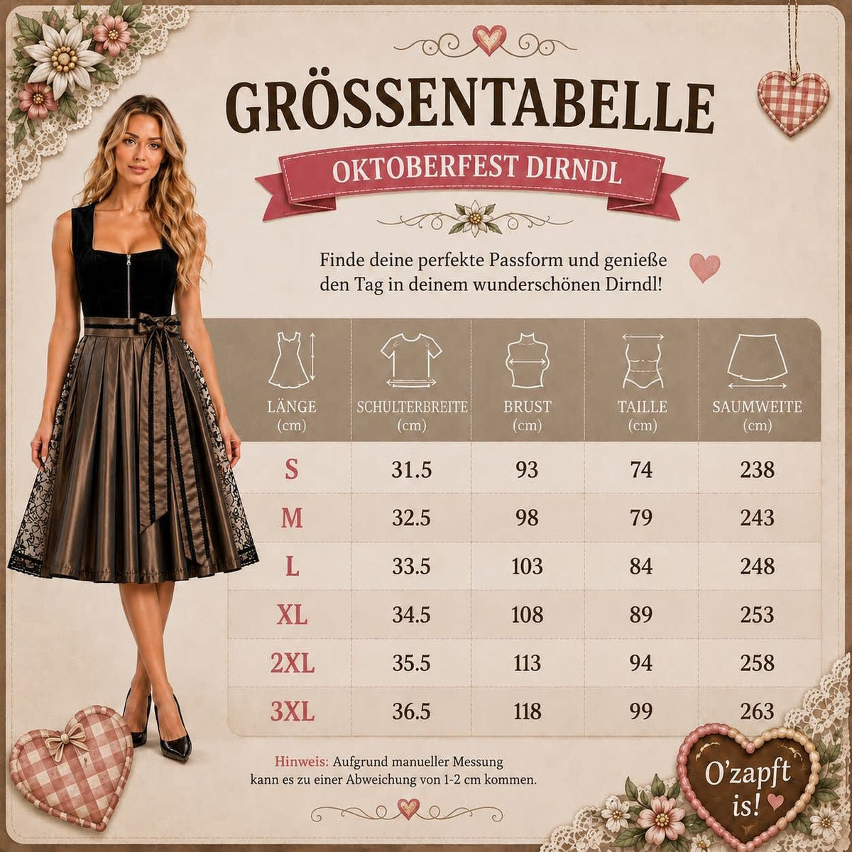 Jelena Velvet Lace Overlay Dirndl Dress_9