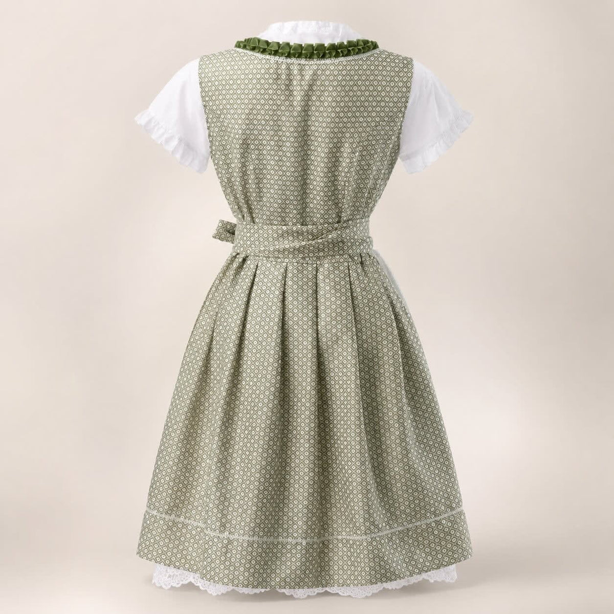 Ljubica Floral Lace Apron Dirndl Dress_16