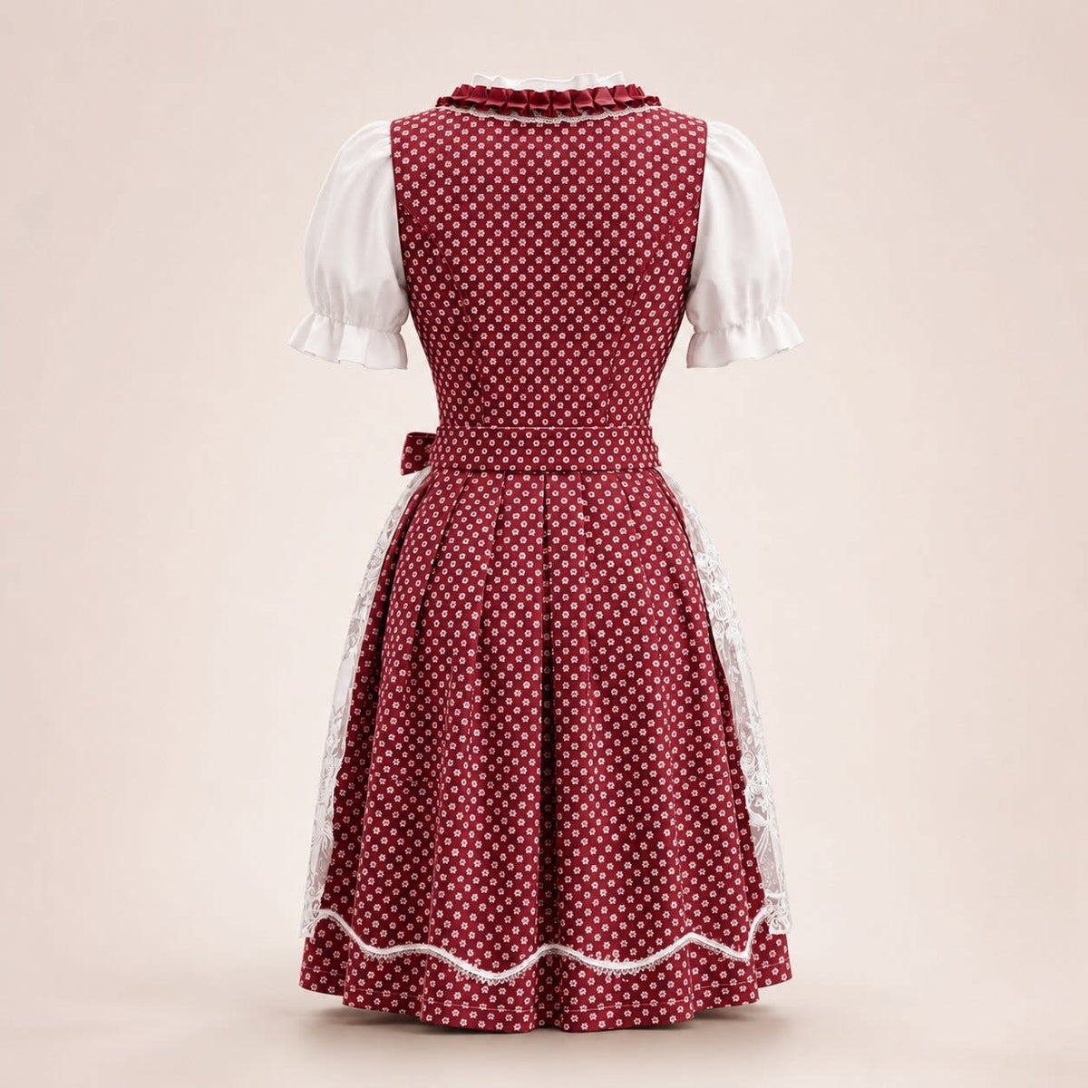 Ljubica Floral Lace Apron Dirndl Dress_3