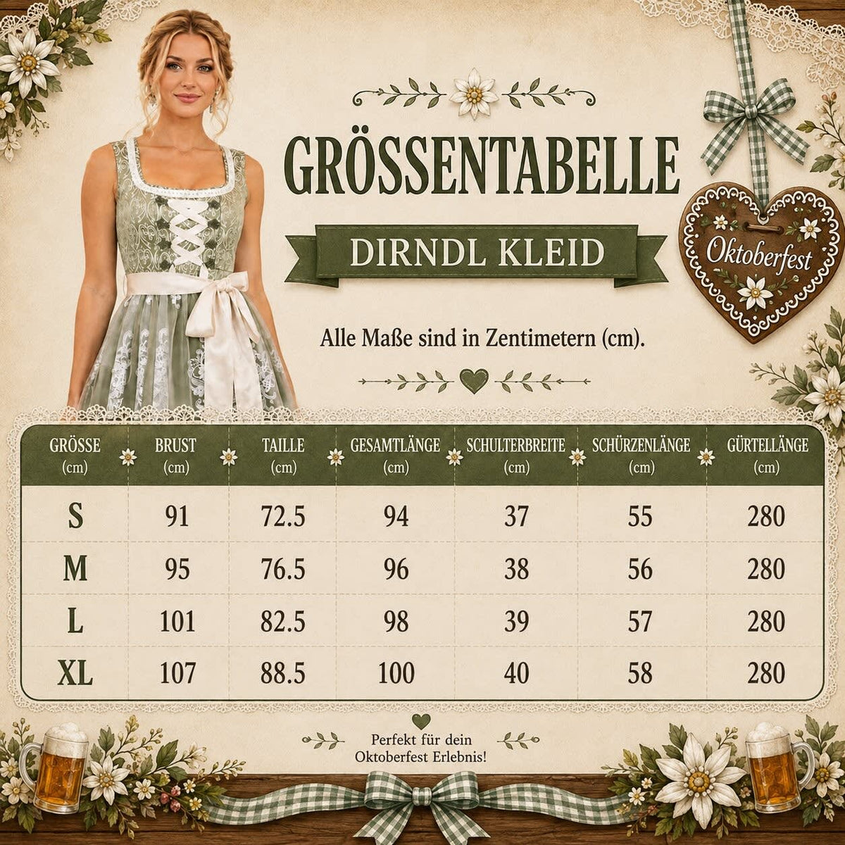 Ysabeau Floral Lace Dirndl Dress_5