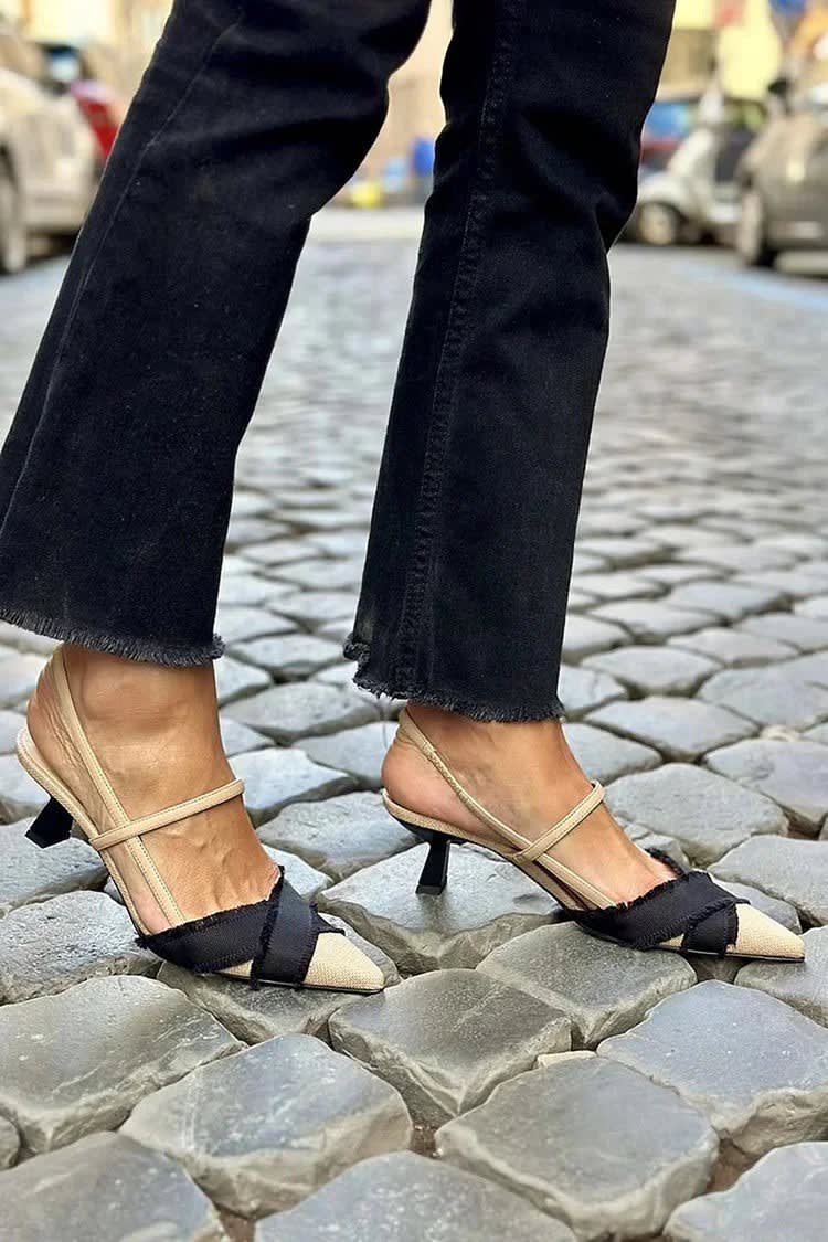 Annabel Crossover Kitten Heel Slingbacks_2