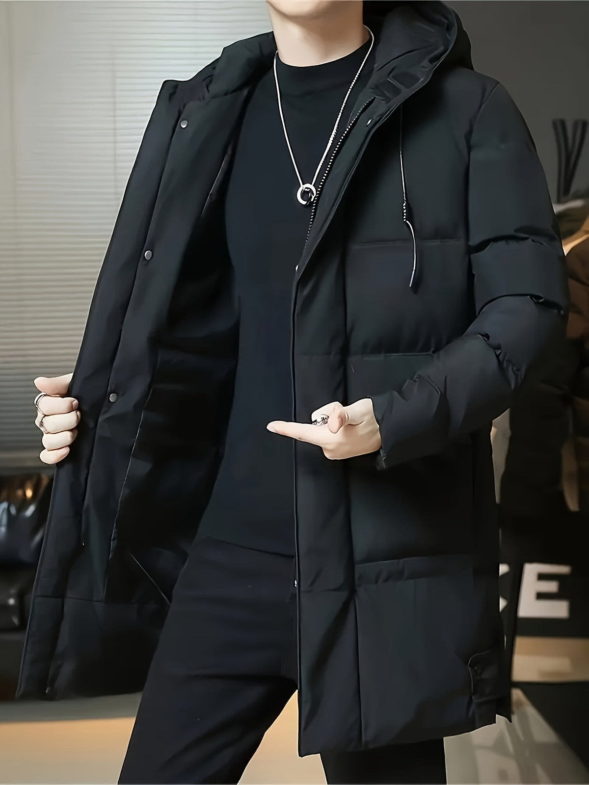 Brenton Hooded Longline Puffer Coat_3