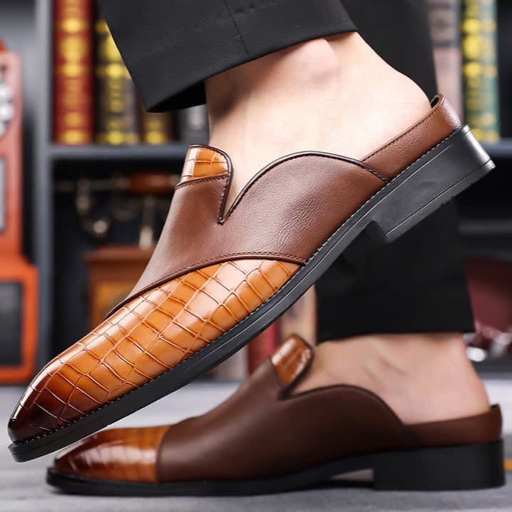 Benjamin Slip On Leather Loafers_10