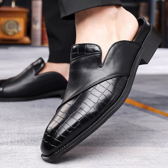 Benjamin Slip On Leather Loafers_11
