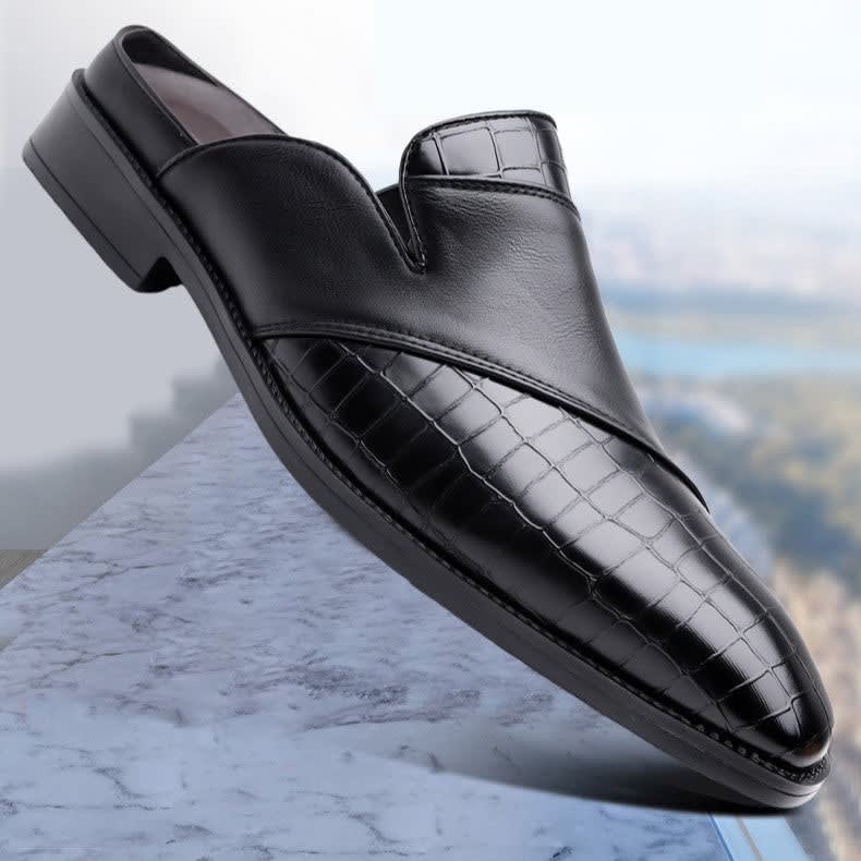 Benjamin Slip On Leather Loafers_12