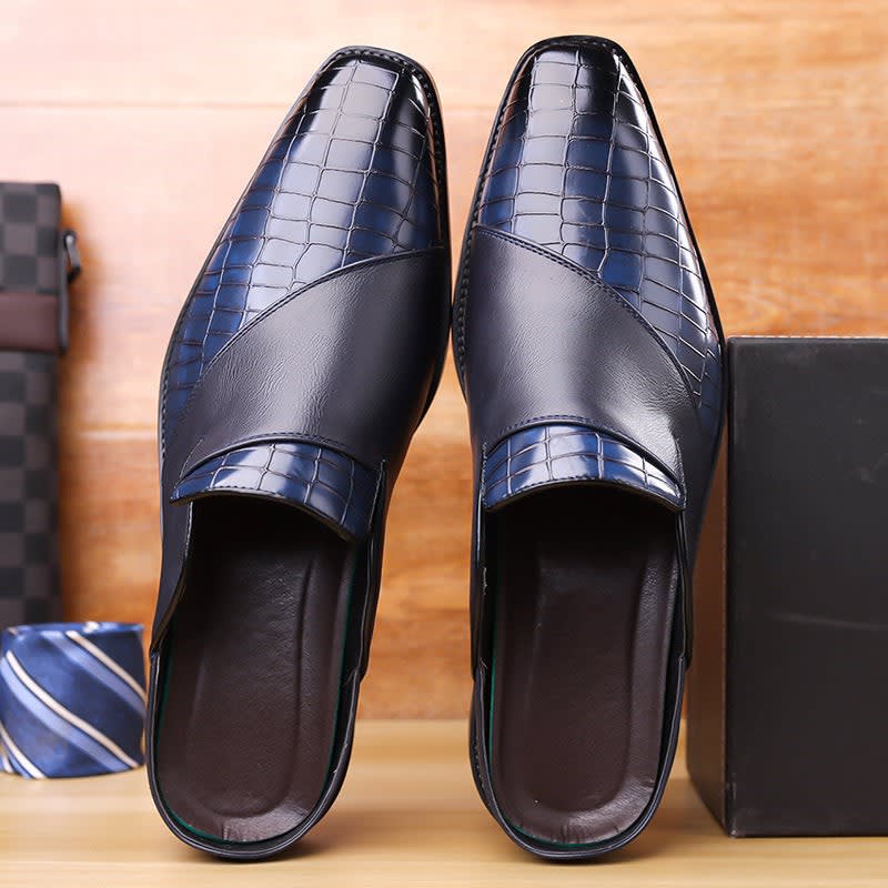 Benjamin Slip On Leather Loafers_15