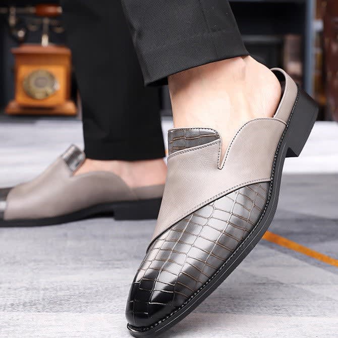 Benjamin Slip On Leather Loafers_3