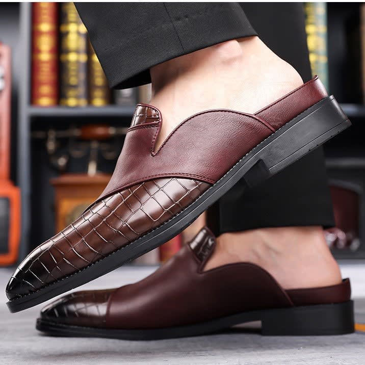 Benjamin Slip On Leather Loafers_5