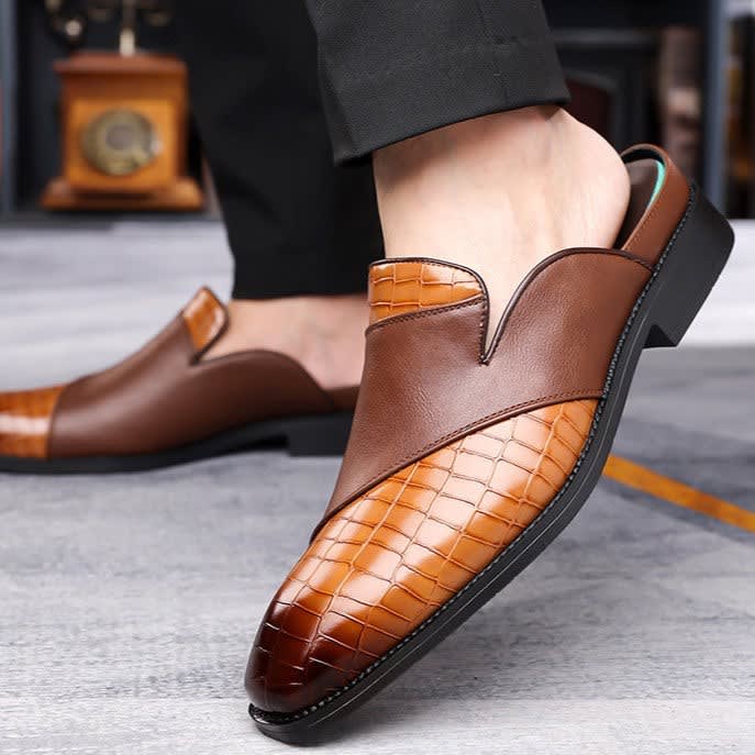 Benjamin Slip On Leather Loafers_9